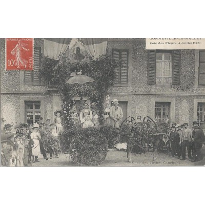 Gonneville-la-Mallet - Fête des Fleurs,4 Juillet 1909